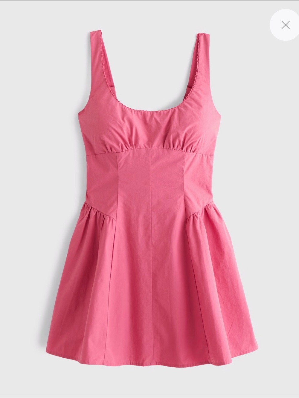 Abercrombie 100% Cotton A&F Bra-Free Dylan Mini Dress